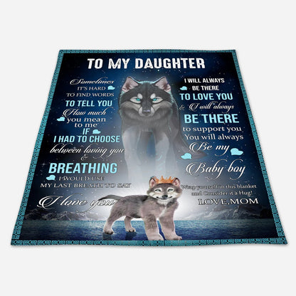 Special Gift For Your Daughter Blanket - From Mom