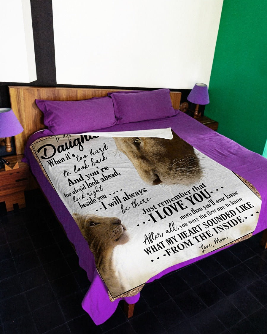 Special Gift For Your Daughter Blanket - From Mom (SKUB12-124)