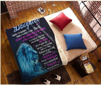 Special Gift for Your Daughter - From Dad Blanket
