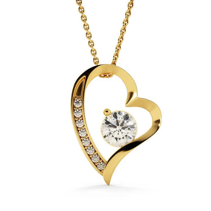TO MY DAUGHTER - GIFT FROM DAD - Forever Love Necklace (SKUJ12-235)