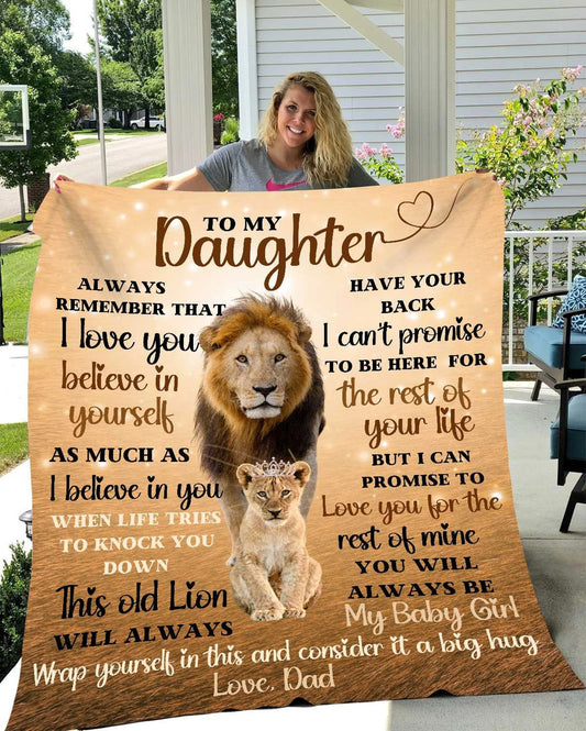 Special Gift for Your Daughter - From Dad Blanket