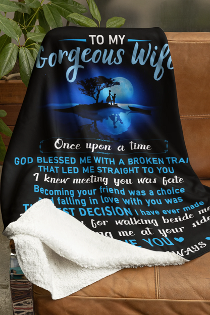 Special Gift For Your Wife Blanket - From Husband