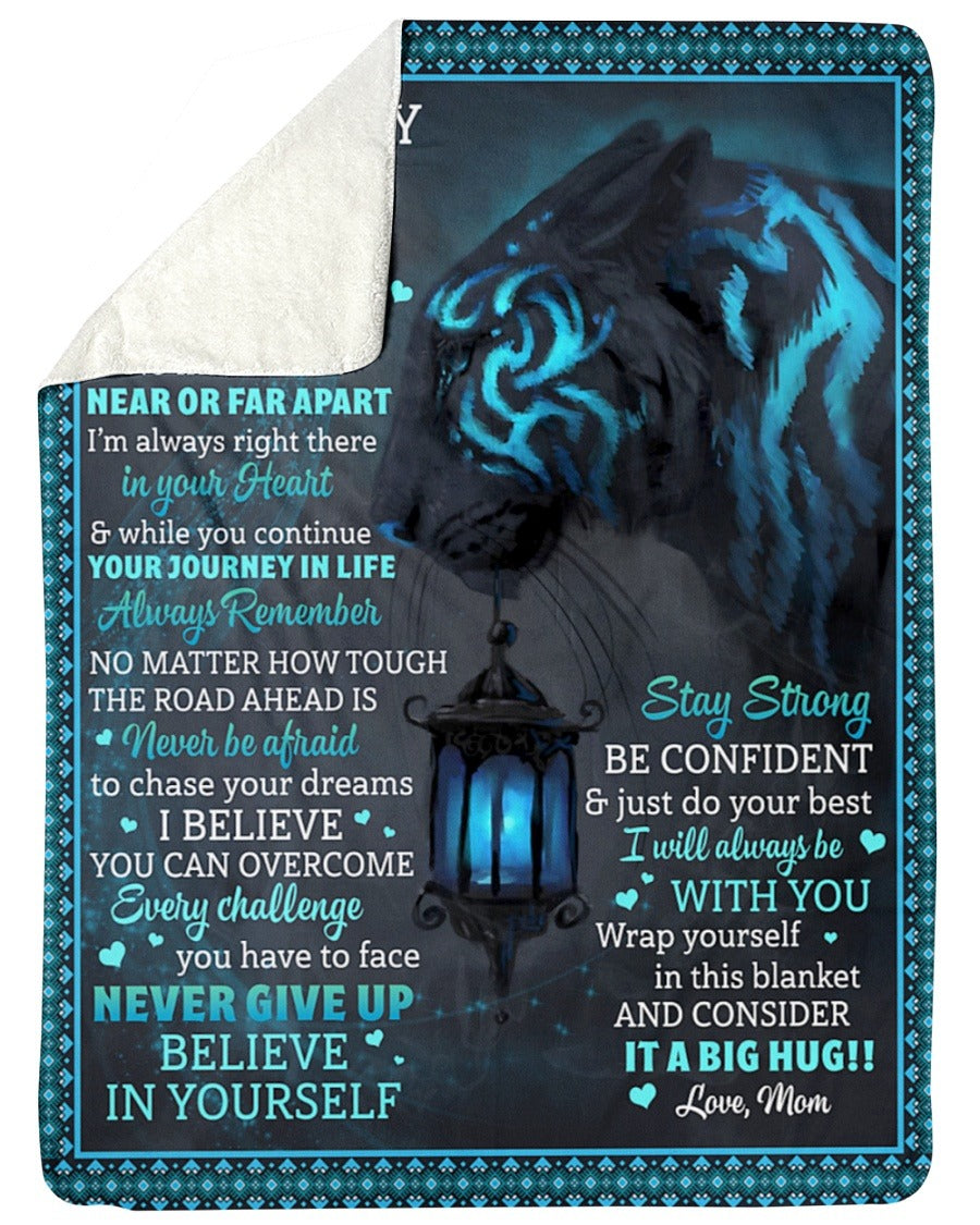 Special Gift for Your Son - From Mom Blanket