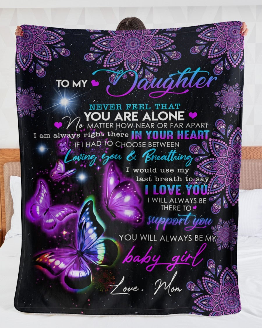 Special Gift For Your Daughter Blanket - From Mom
