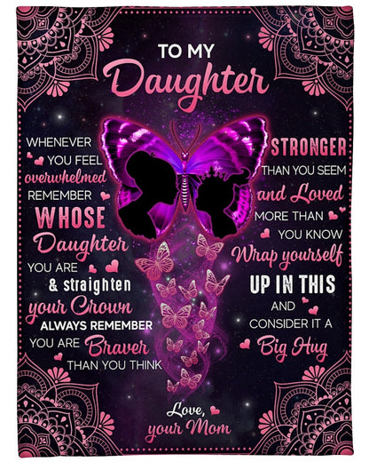 Special Gift for Your Daughter - From Mom Blanket