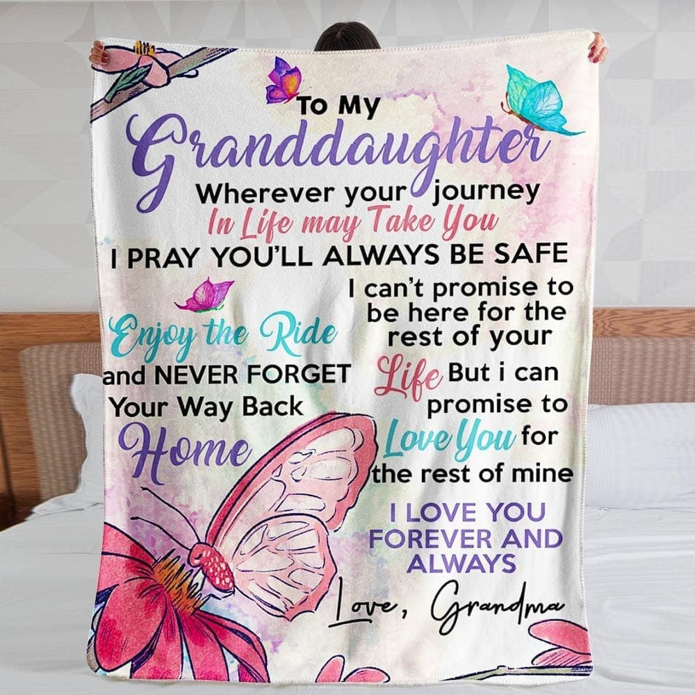 Special Gift For Your Granddaughter Blanket - From Grandma