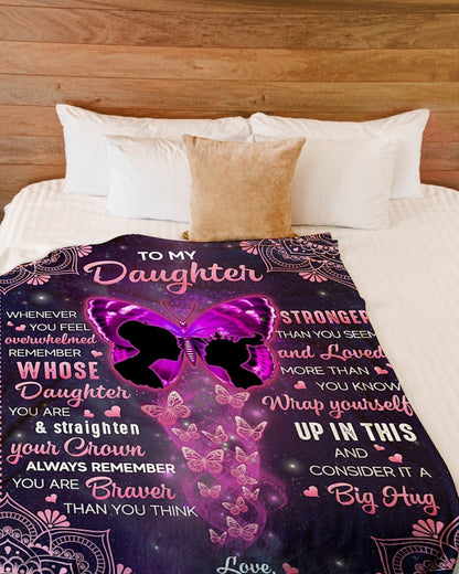 Special Gift for Your Daughter - From Mom Blanket
