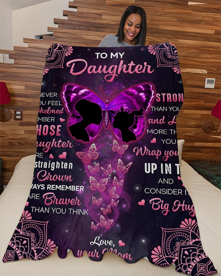 Special Gift for Your Daughter - From Mom Blanket