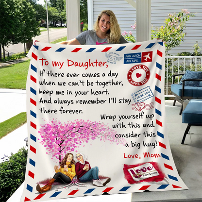 Special Gift For Your Daughter Blanket - From Mom
