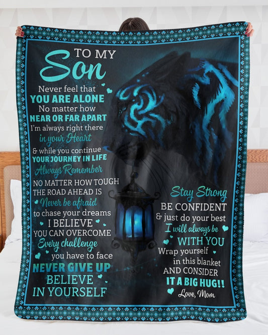 Special Gift for Your Son - From Mom Blanket