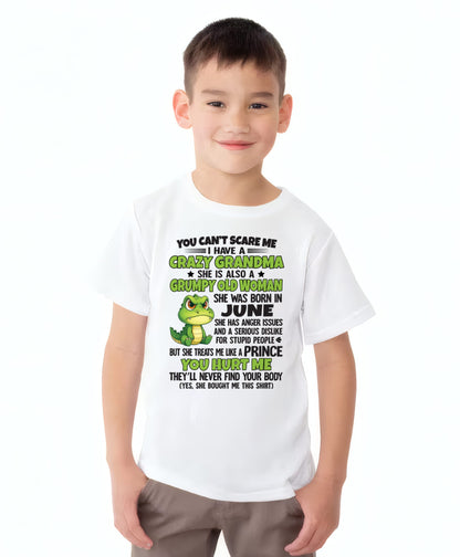 JUNE - YOU CAN'T SCARE ME - FOR GRANDSON - GIFT FROM GRANDMA - EBIL06 (SKU09-85-06)