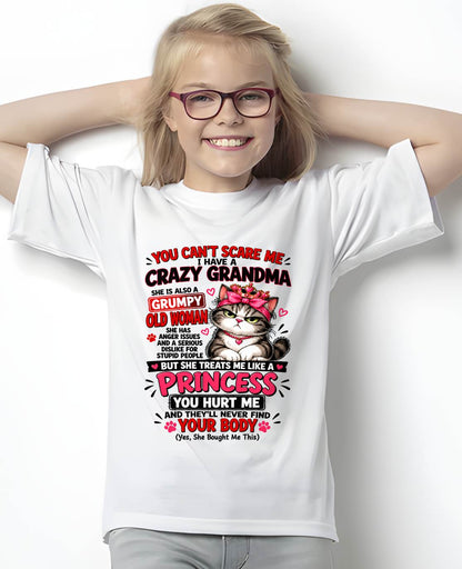 You Can’t Scare Me I Have A Freaking Crazy Grandma – Gift For Granddaughter From Grandma – DONN00 (SKU2610-103-00)