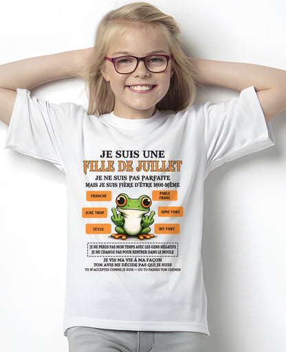 JE SUIS UNE FILLE DE JUILLET  - fma DONN07 / fr07 (SKU2603-02-07)