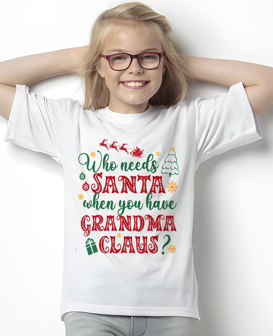 CHRISTMAX T-SHRIT FOR GRANDMA - GIFT FROM GRANDMA - EBIL00