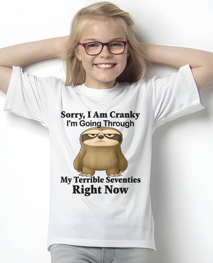 SORRY I AM CRANKY - BIRTHDAY SHIRT FOR WOMEN - EBIL00 (SKU12-226)