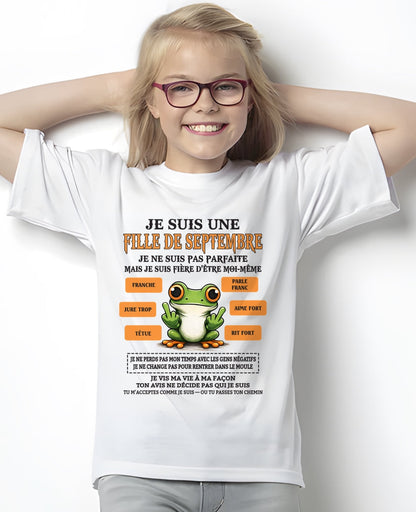 JE SUIS UNE FILLE DE SEPTEMBRE- fma DONN09 / fr09 (SKU2603-02-09)