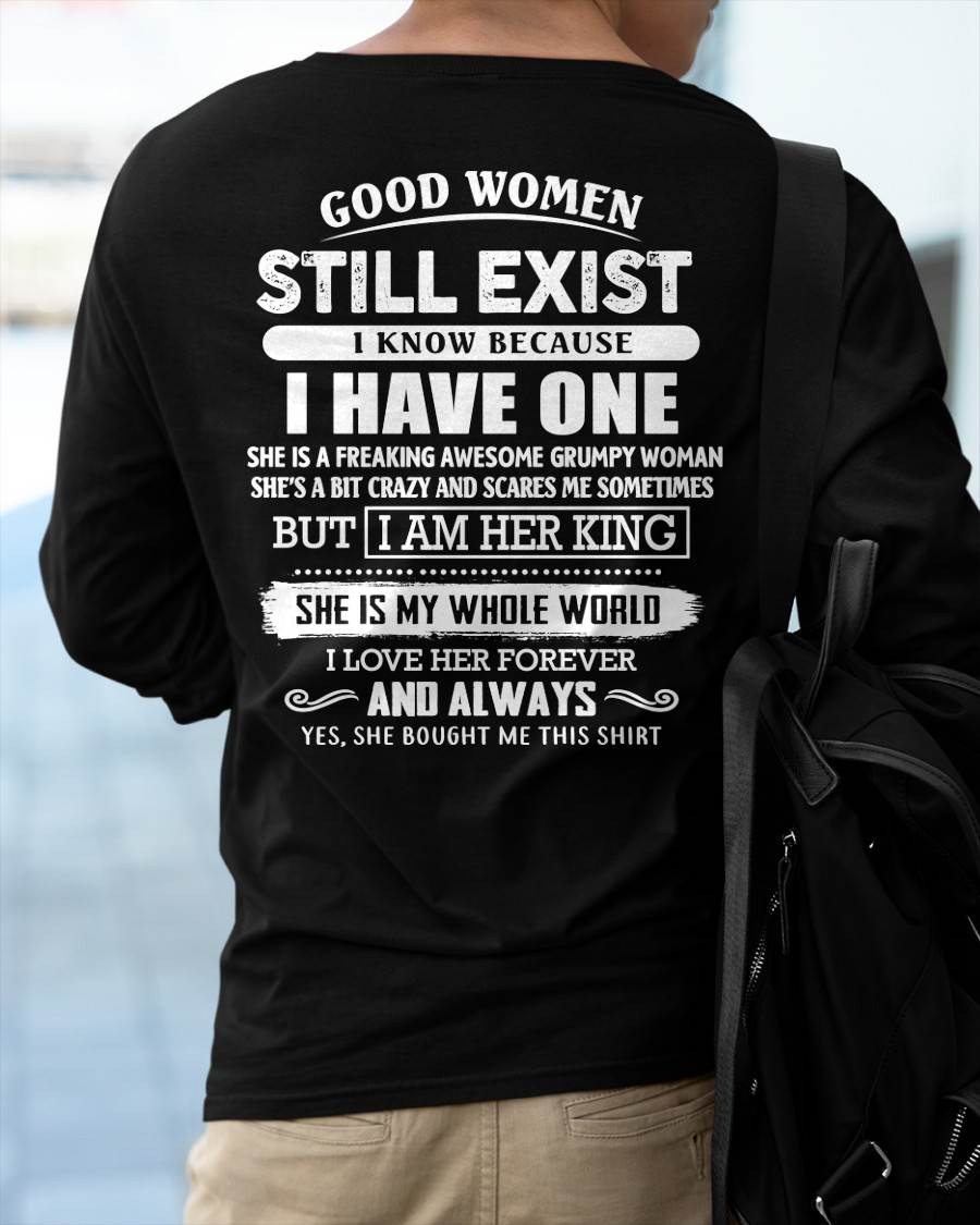 GOOD WOMEN STILL EXIST - PERFECT GIFT FROM WIFE, GIRLFRIEND - EBIL00 (SKU12-306-00)