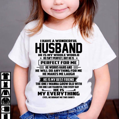 I Have A Wonderful Husband – Gift For Wife From Husband – DONN00 (SKU12-314-00)