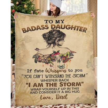 Special Gift for Your Daughter - From Dad Blanket