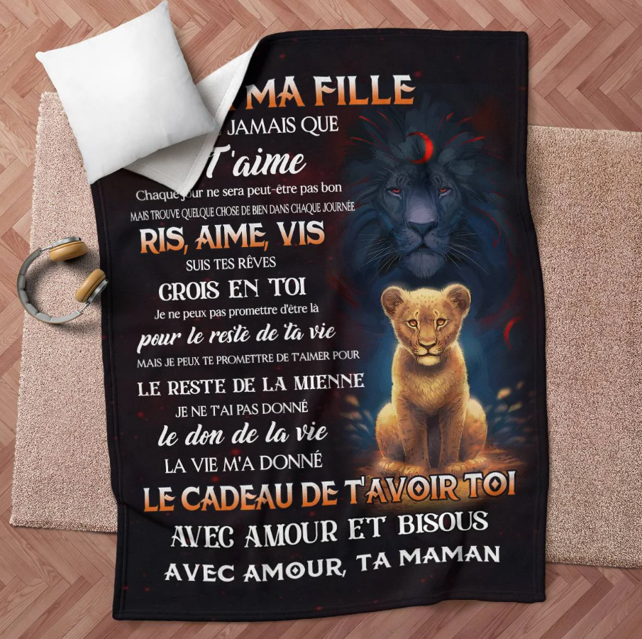 Cadeau Spécial Pour Ma Fille Couverture – De Maman
