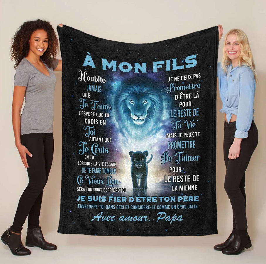 Cadeau Spécial Pour Ton Fils Couverture - De Papa