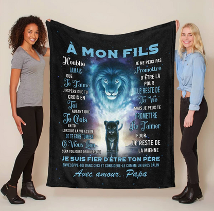 Cadeau Spécial Pour Ton Fils Couverture - De Papa