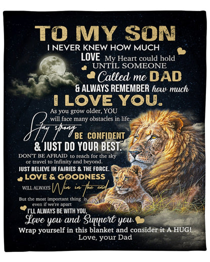 Special blanket for Son - From Dad blanket