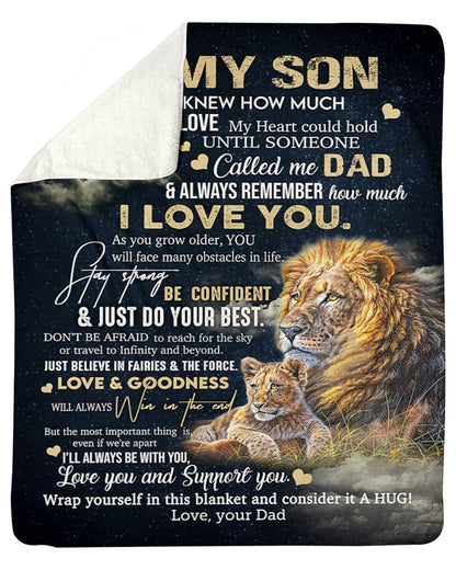Special blanket for Son - From Dad blanket