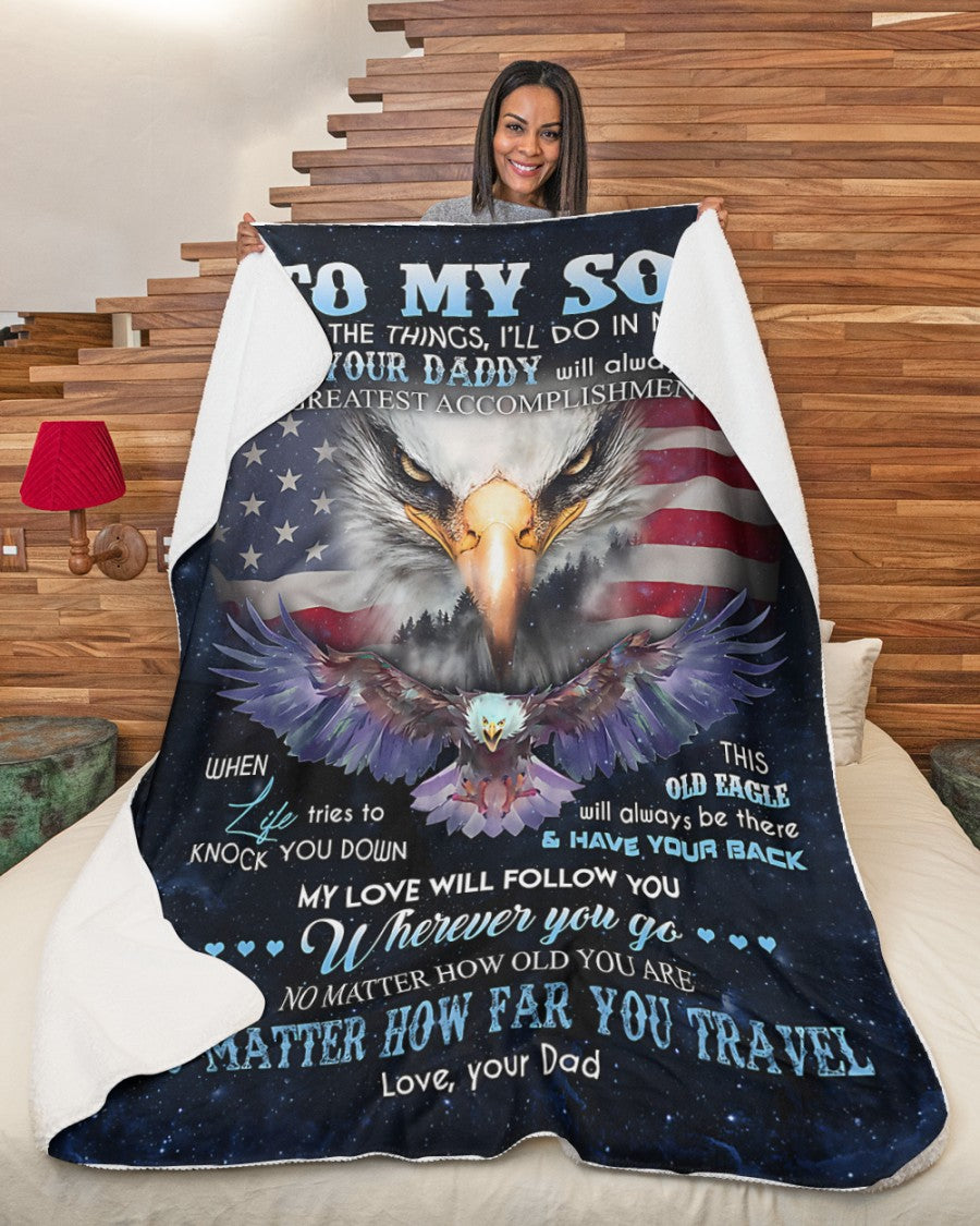 Special blanket for Son - From Dad blanket