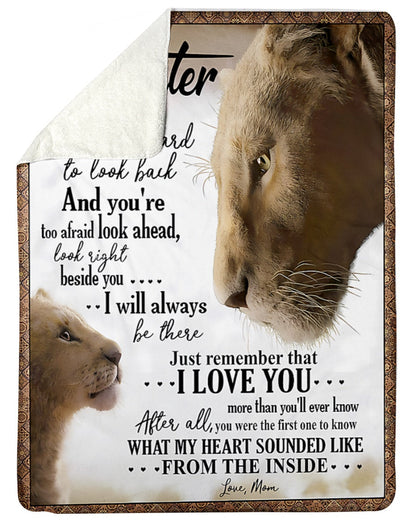 Special blanket for Daughter - From Mom blanket