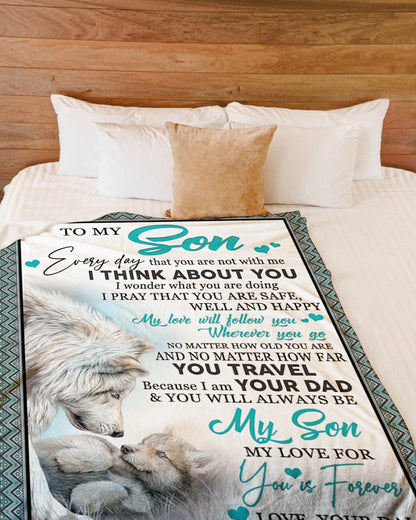 Special blanket for Son - From Dad blanket
