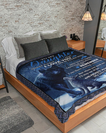 Special blanket for Daughter - From Dad blanket (SKUB11-127)