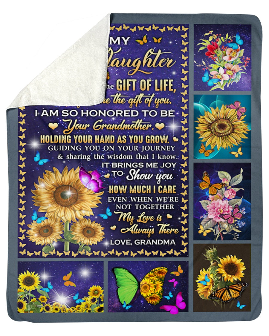 Special Gift for Your Granddaughter - From Grandma Blanket