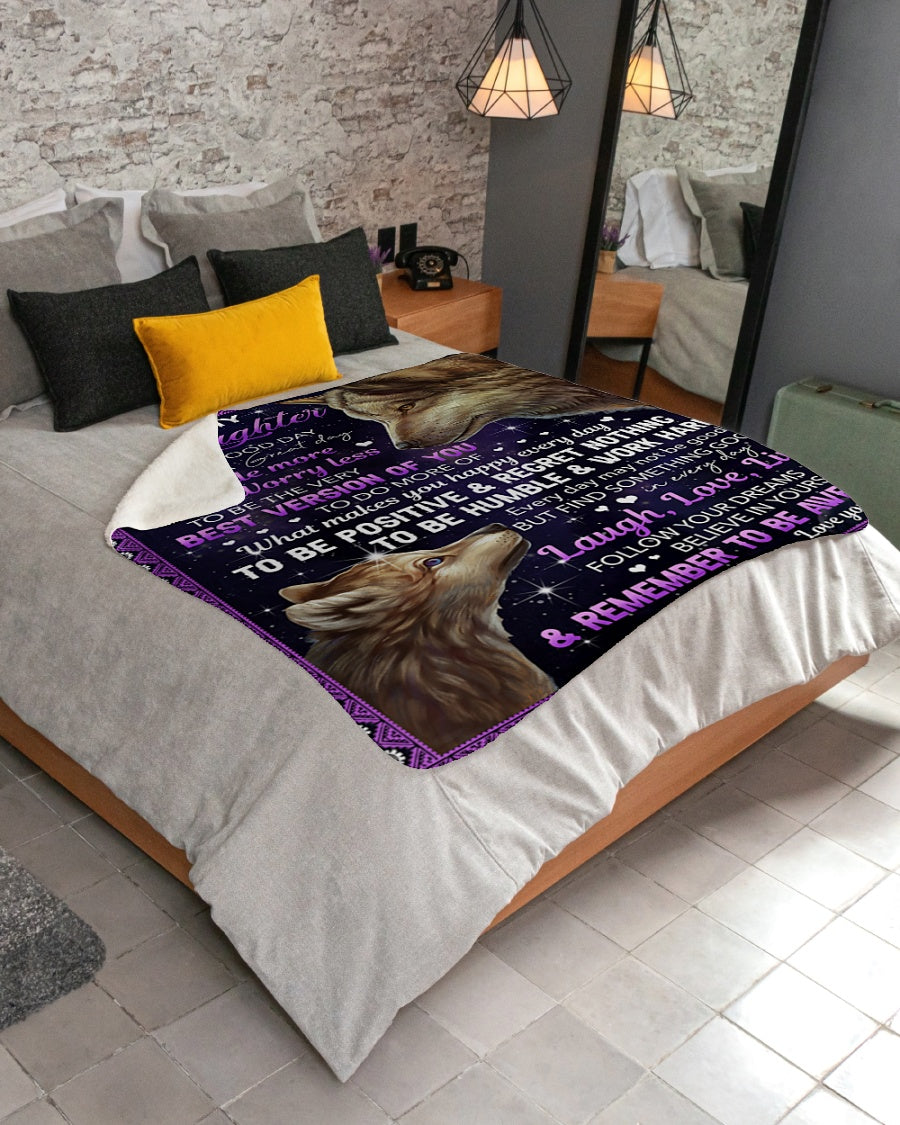 Special blanket for Daughter - From Mom blanket