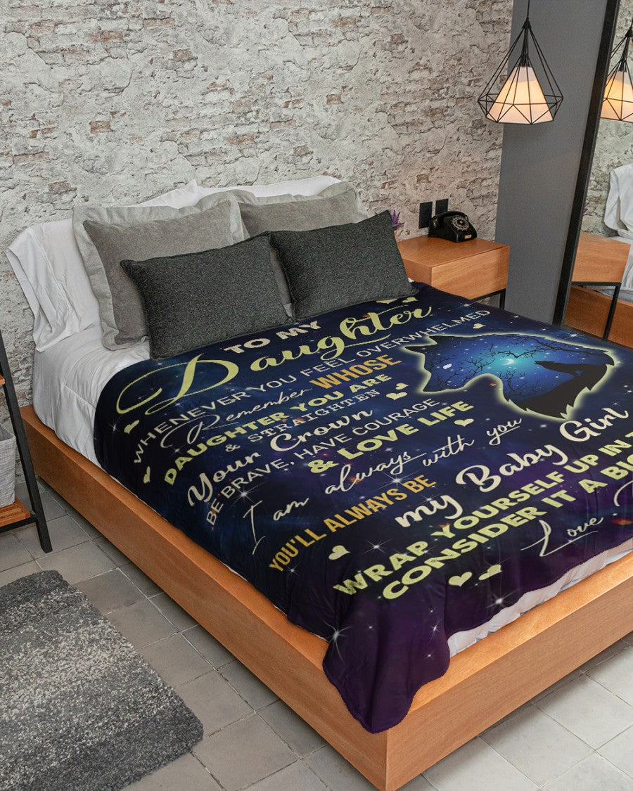 Special blanket for Daughter - From Dad blanket