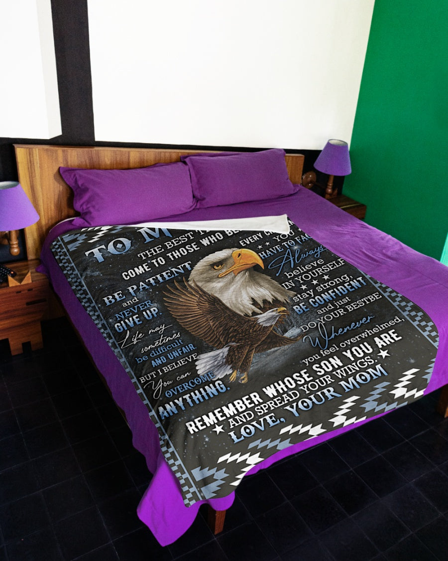 Special blanket for Son - From Mom blanket