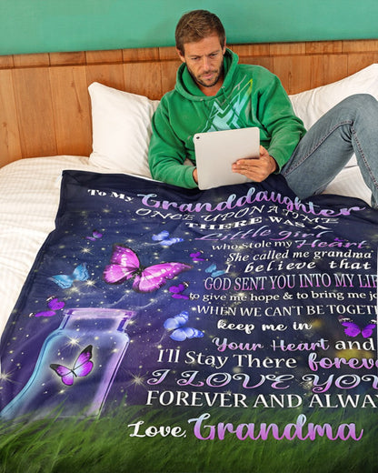 BLANKET FOR GRANDDAUGHTER – COMFORT & WARMTH GIFT NTTD00