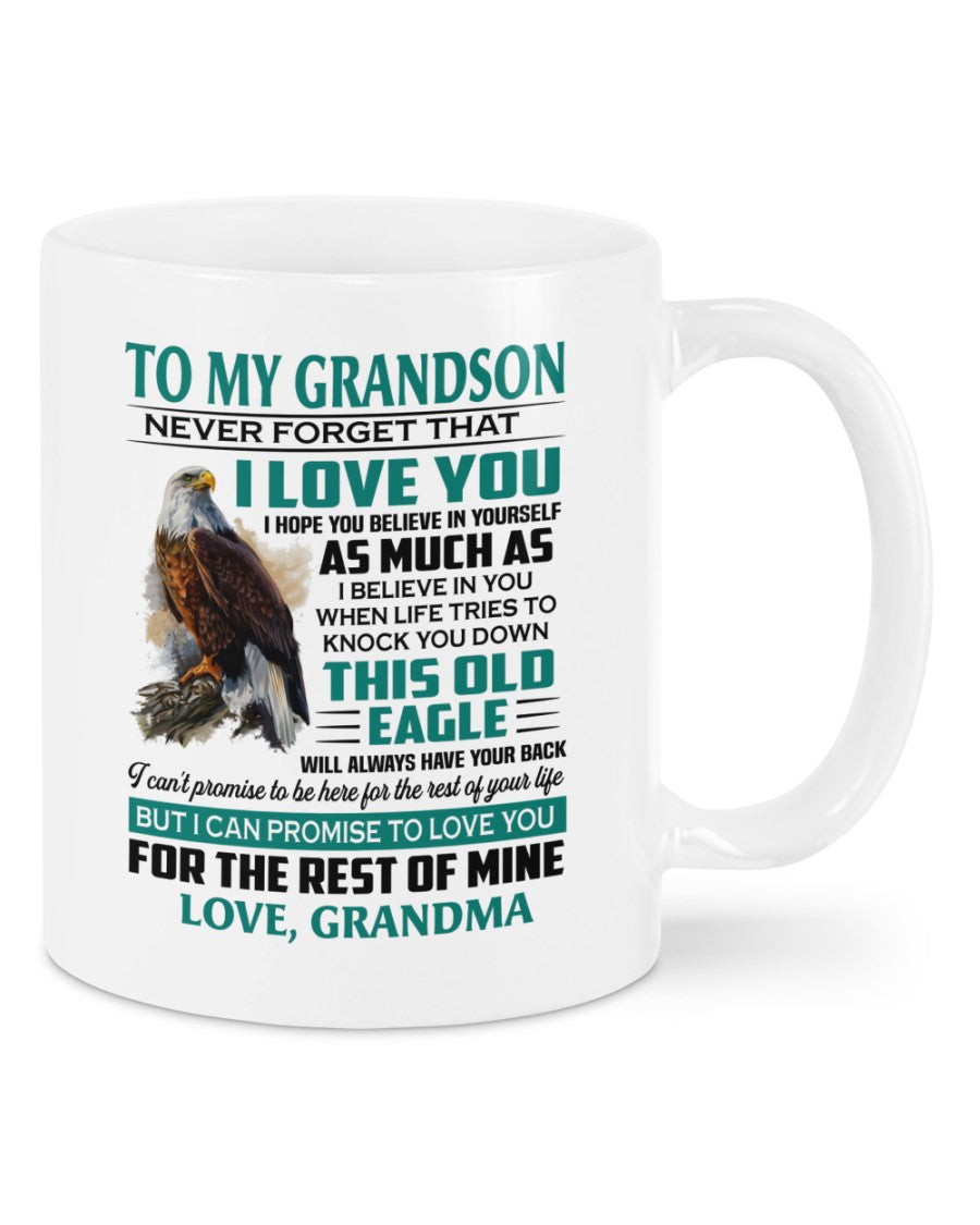 TO GRANDSON MUG 02 - GIFT FROM GRANDMA - EBIL00