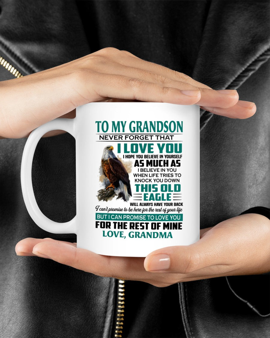 TO GRANDSON MUG 02 - GIFT FROM GRANDMA - EBIL00