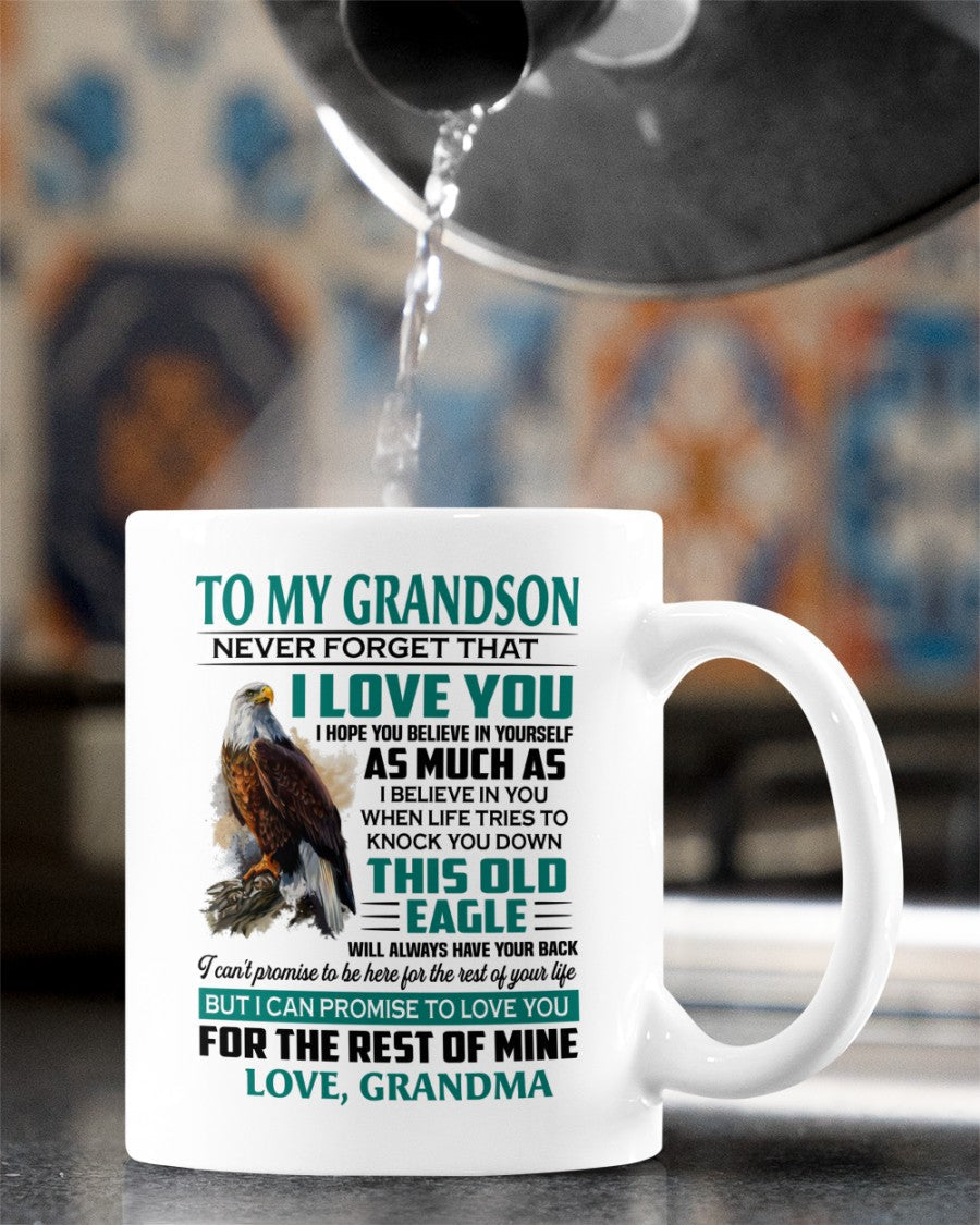 TO GRANDSON MUG 02 - GIFT FROM GRANDMA - EBIL00
