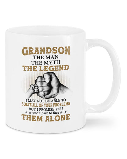 TO GRANDSON MUG 03 - GIFT FROM GRANDMA - EBIL00