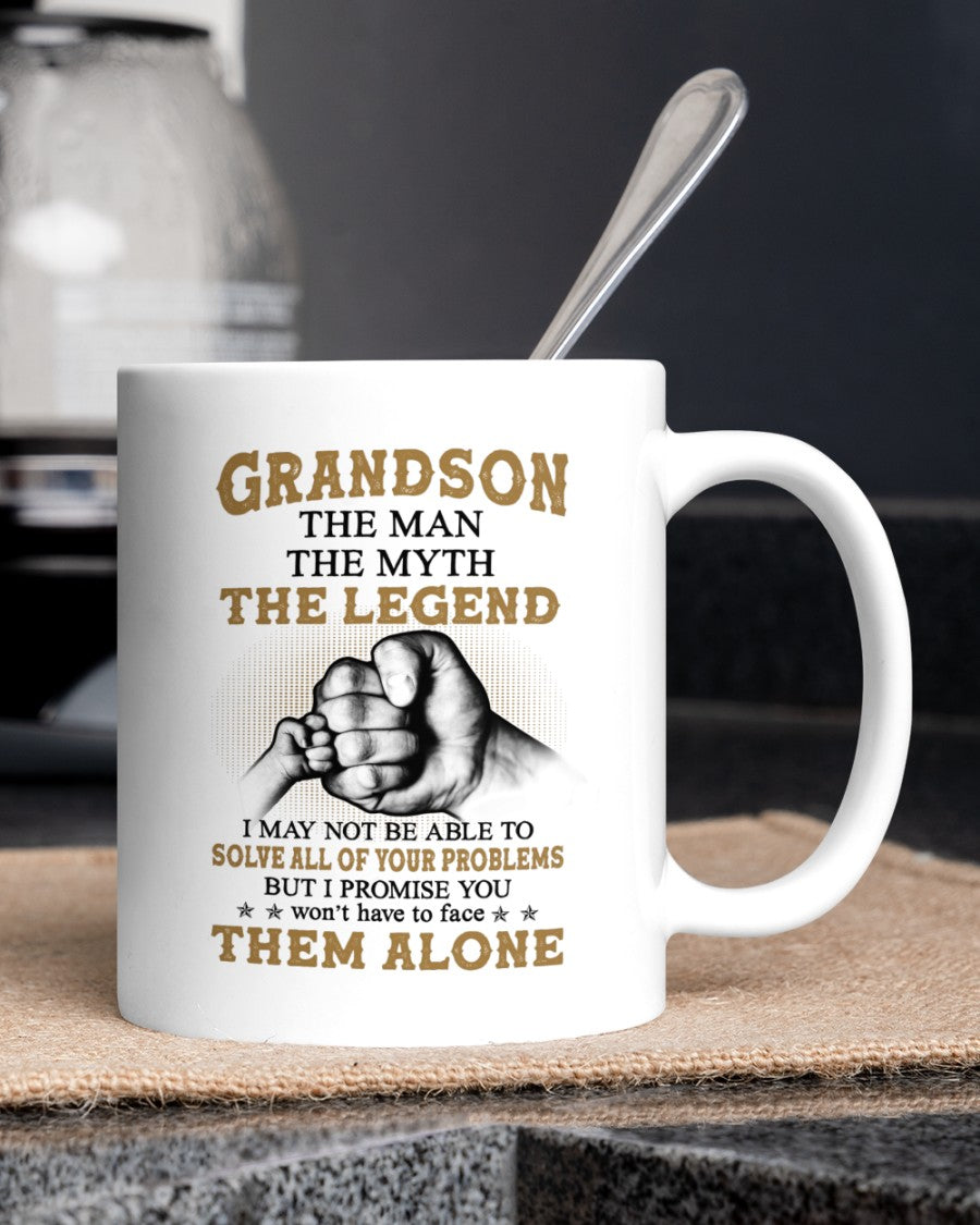 TO GRANDSON MUG 03 - GIFT FROM GRANDMA - EBIL00