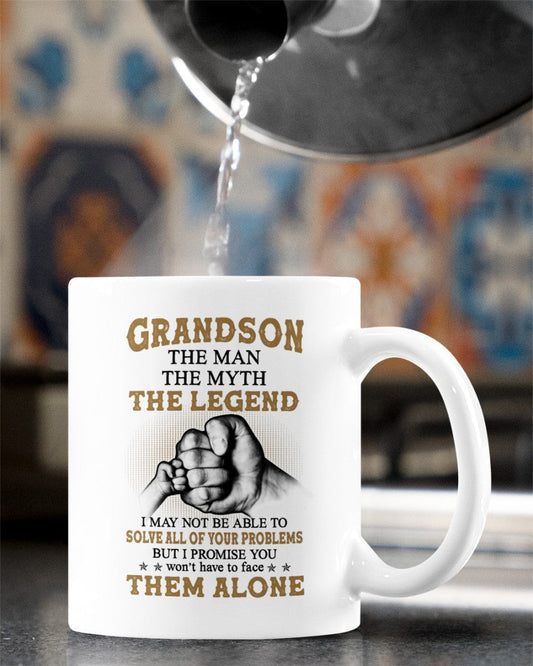 TO GRANDSON MUG 03 - GIFT FROM GRANDMA - EBIL00