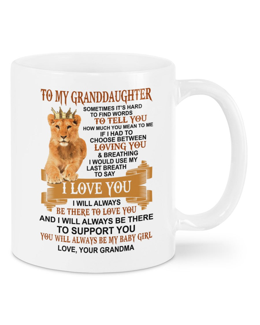 TO GRANDDAUGHTER MUG 01 - GIFT FROM GRANDMA - EBIL00