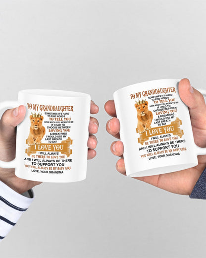 TO GRANDDAUGHTER MUG 01 - GIFT FROM GRANDMA - EBIL00