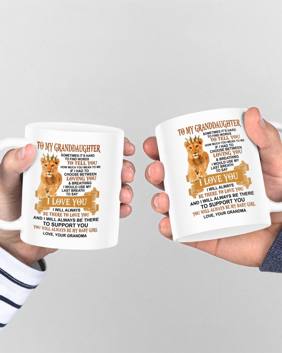 TO GRANDDAUGHTER MUG 01 - GIFT FROM GRANDMA - EBIL00