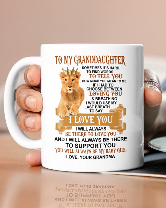 TO GRANDDAUGHTER MUG 01 - GIFT FROM GRANDMA - EBIL00