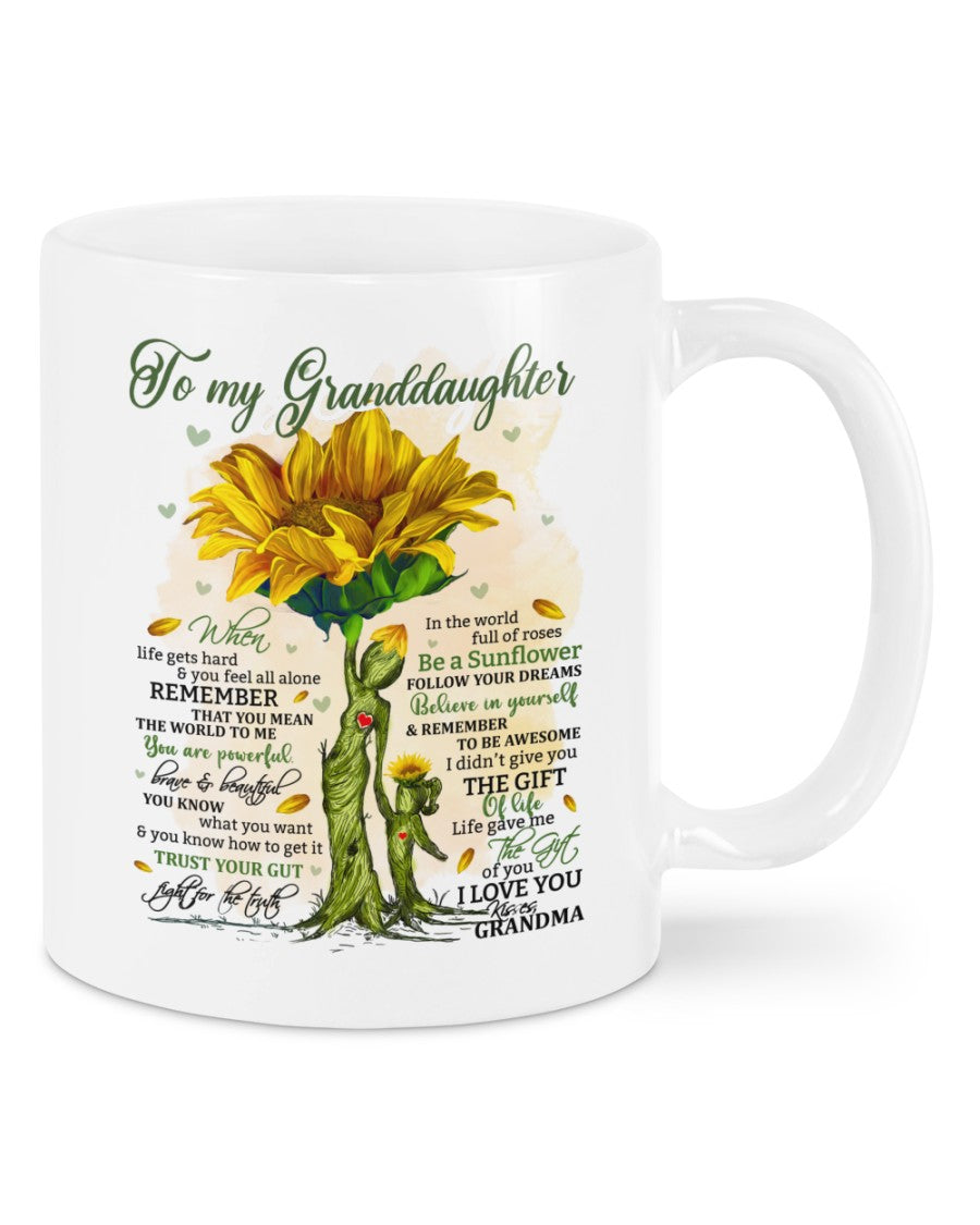 TO GRANDDAUGHTER MUG 02 - GIFT FROM GRANDMA - EBIL00