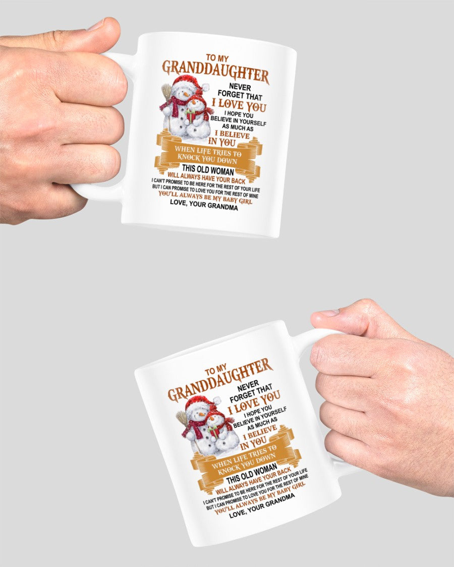 TO GRANDDAUGHTER MUG 03 - GIFT FROM GRANDMA - EBIL00