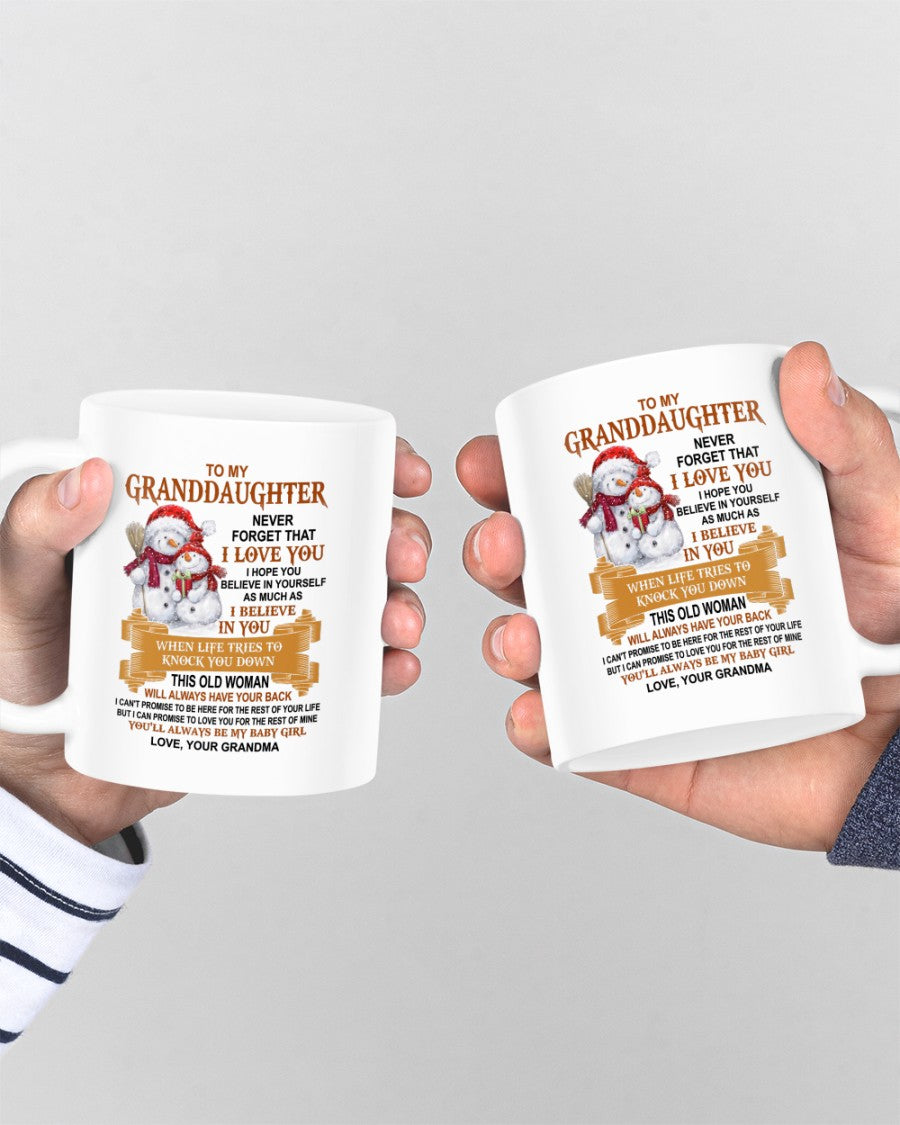 TO GRANDDAUGHTER MUG 03 - GIFT FROM GRANDMA - DTSM00 (SKUG12-285)